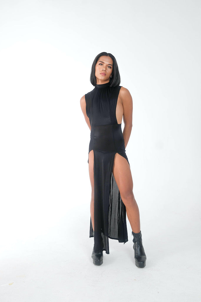 Shadow Maxi Dress