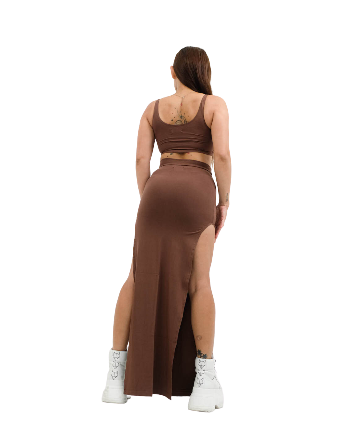 Basic skirt in Cocoa