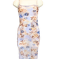 Sheer Floral Midi Dress